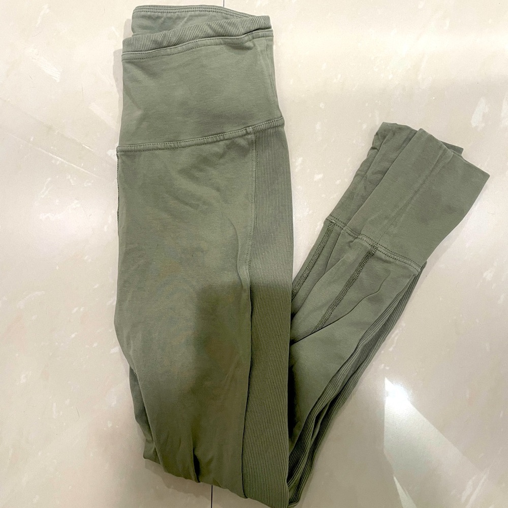 Free People Movement Sage Green Leggings